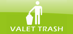 valet trash waste services removal apartment doorstep